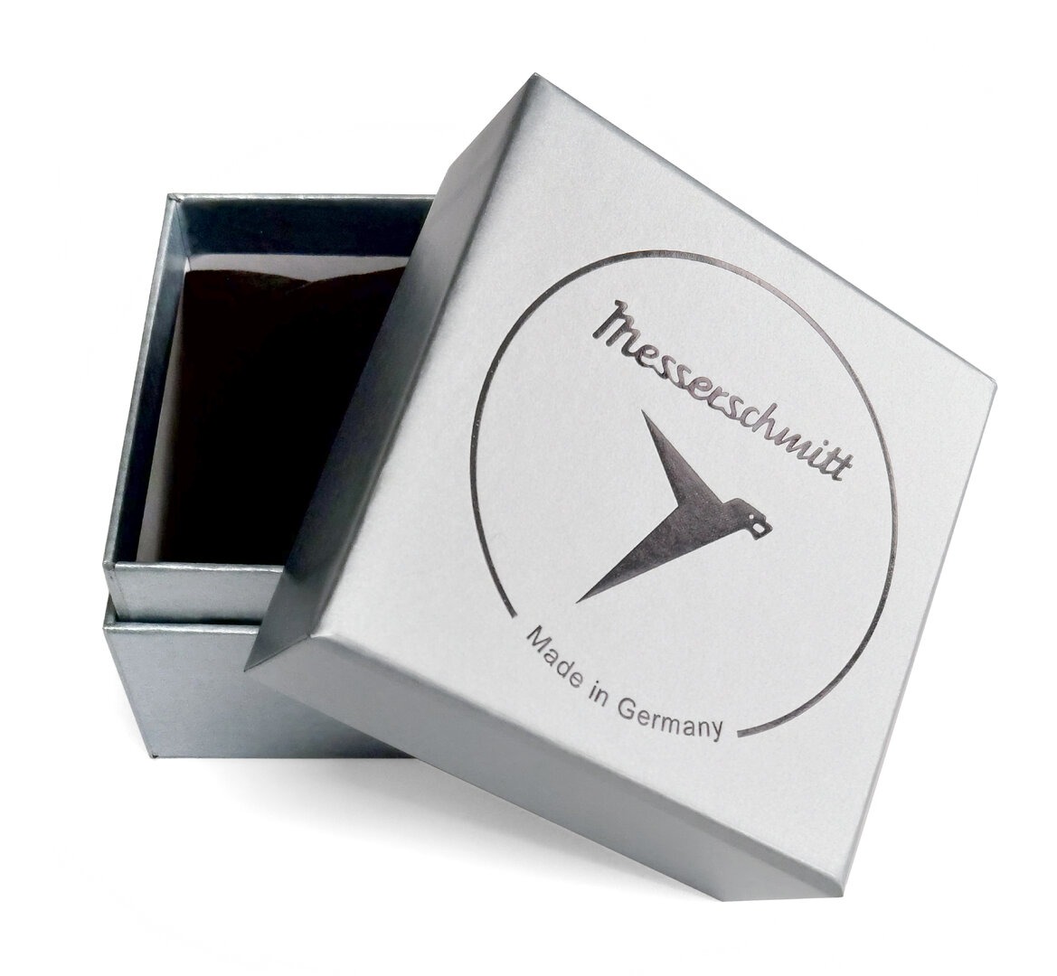 Messerschmitt 108 Flieger Chronograph mit Milanaiseband 5atm Ronda 515 Quarz