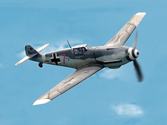 Messerschmitt Fliegeruhr "Rote 7" Edelstahl satin Lederband 5atm SW200 Automatic