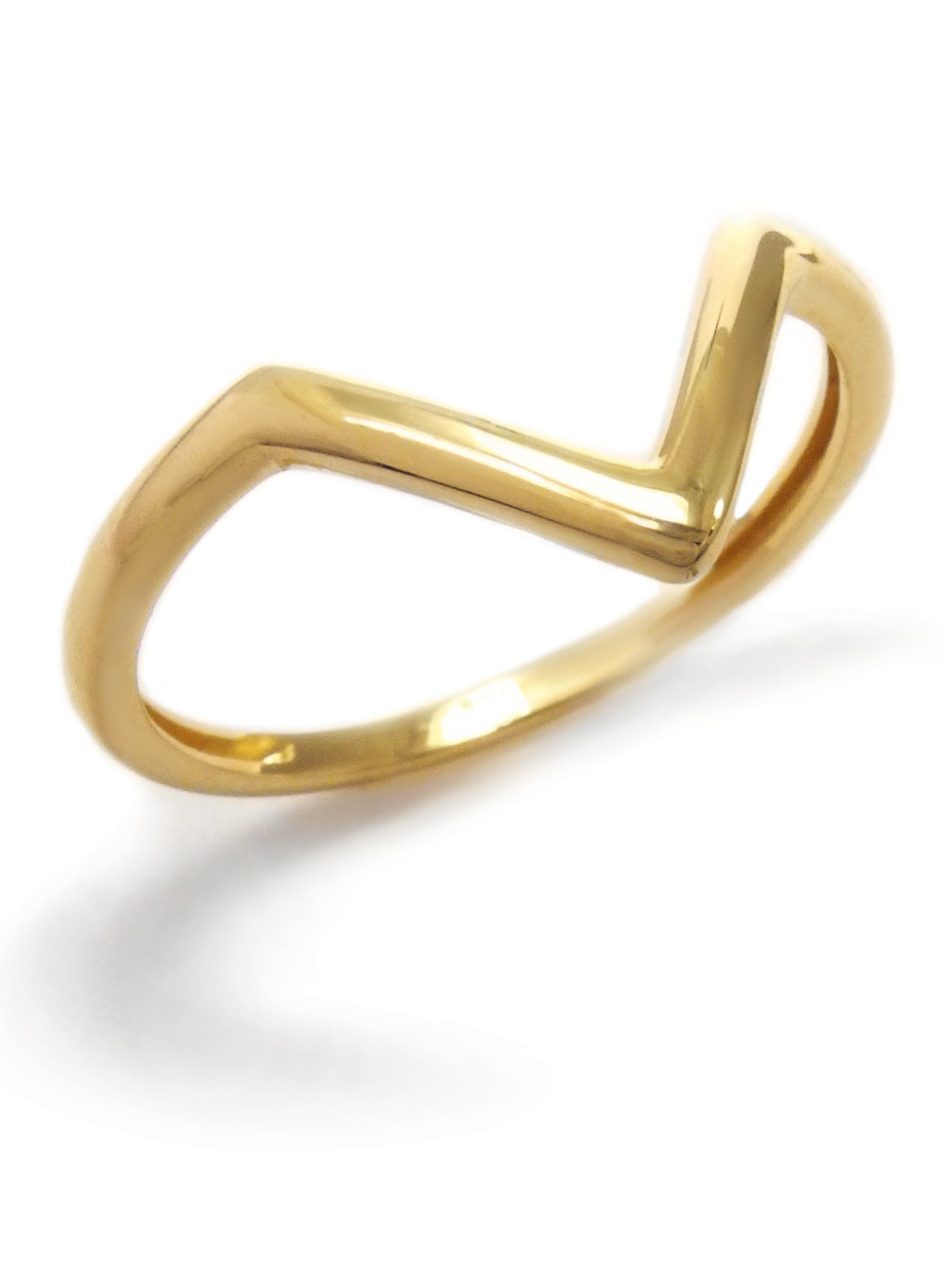 CEM V-Damenring in 333/ Gelbgold - Größe: 54 CEM V-Damenring in 333/ Gelbgold - Größe: 54