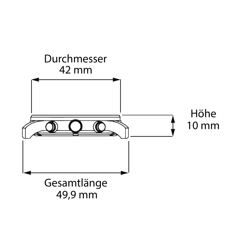 Messerschmitt 108 Flieger Chronograph mit Milanaiseband 5atm Ronda 515 Quarz
