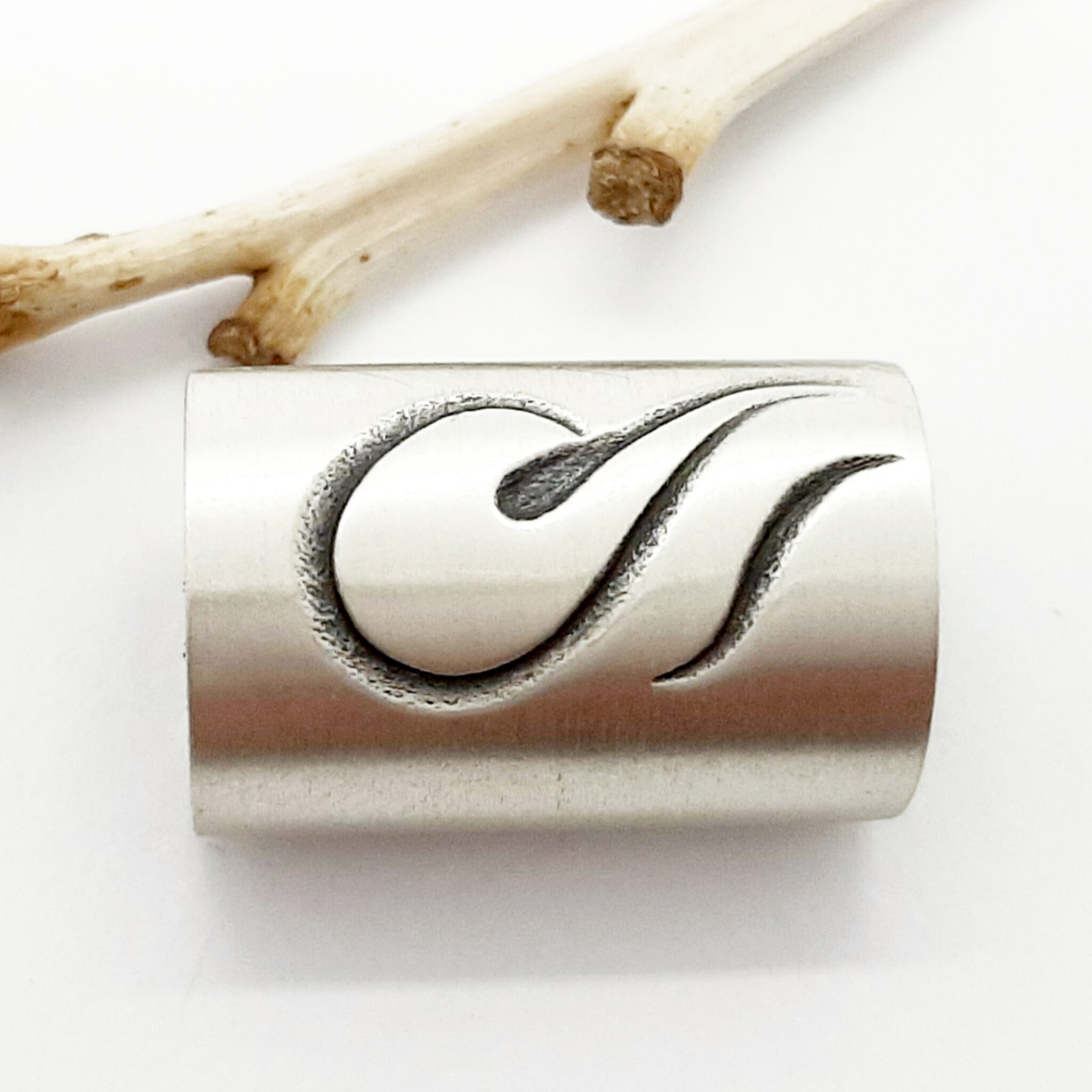 Nordform Hülsen-Anhänger Silber (17x11mm)