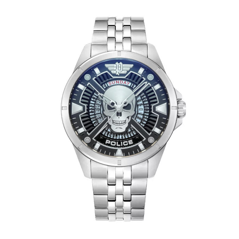 Herren Analog Quarz Uhr mit Edelstahl Armband PEWJH0005404