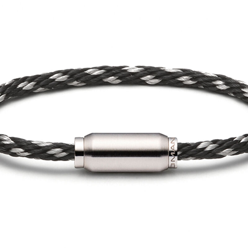 MONOMANIA (mix&match)it! Armband, Materialmix Grau 21cm
