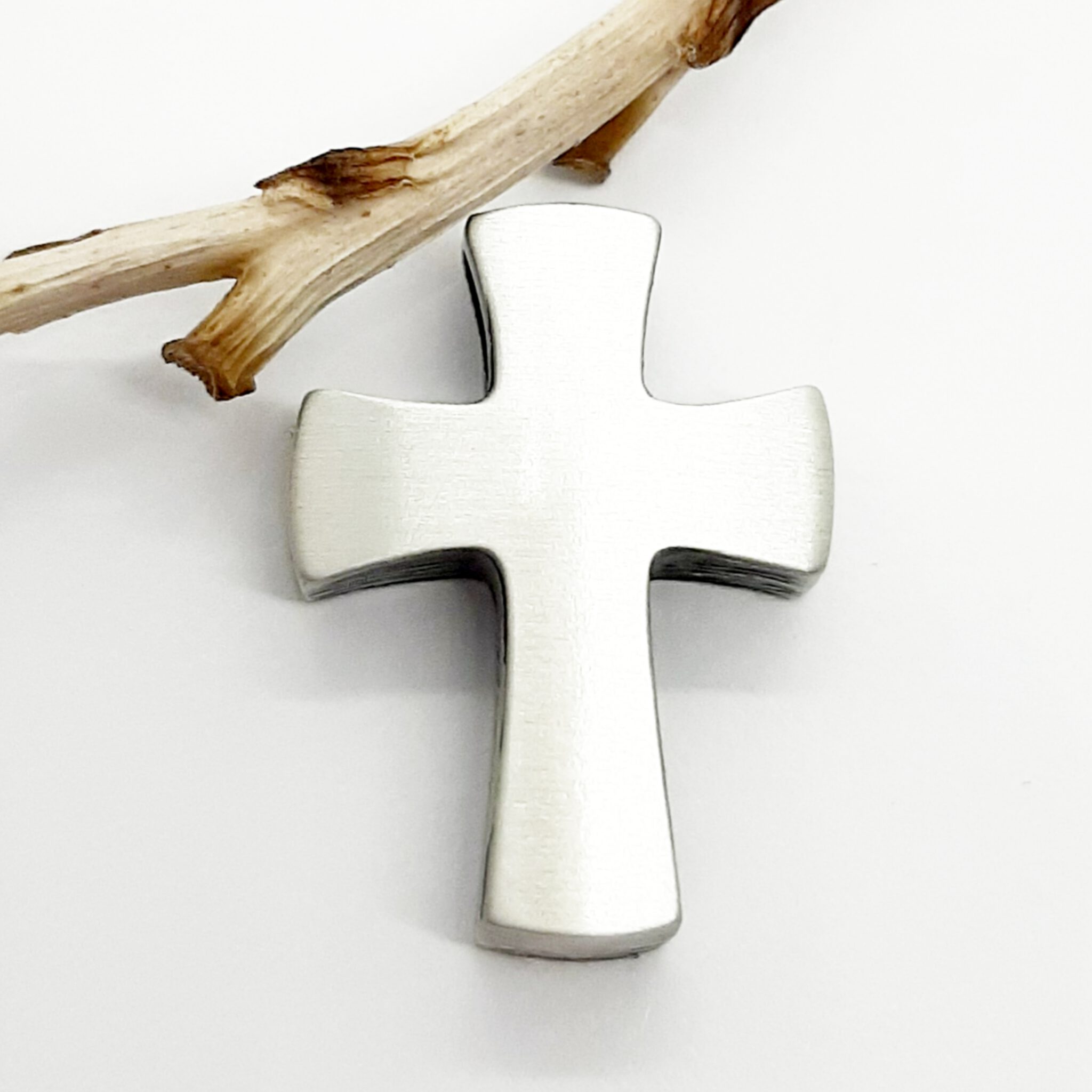 Nordform Breites Kreuz Anhänger Silber (20x15mm)
