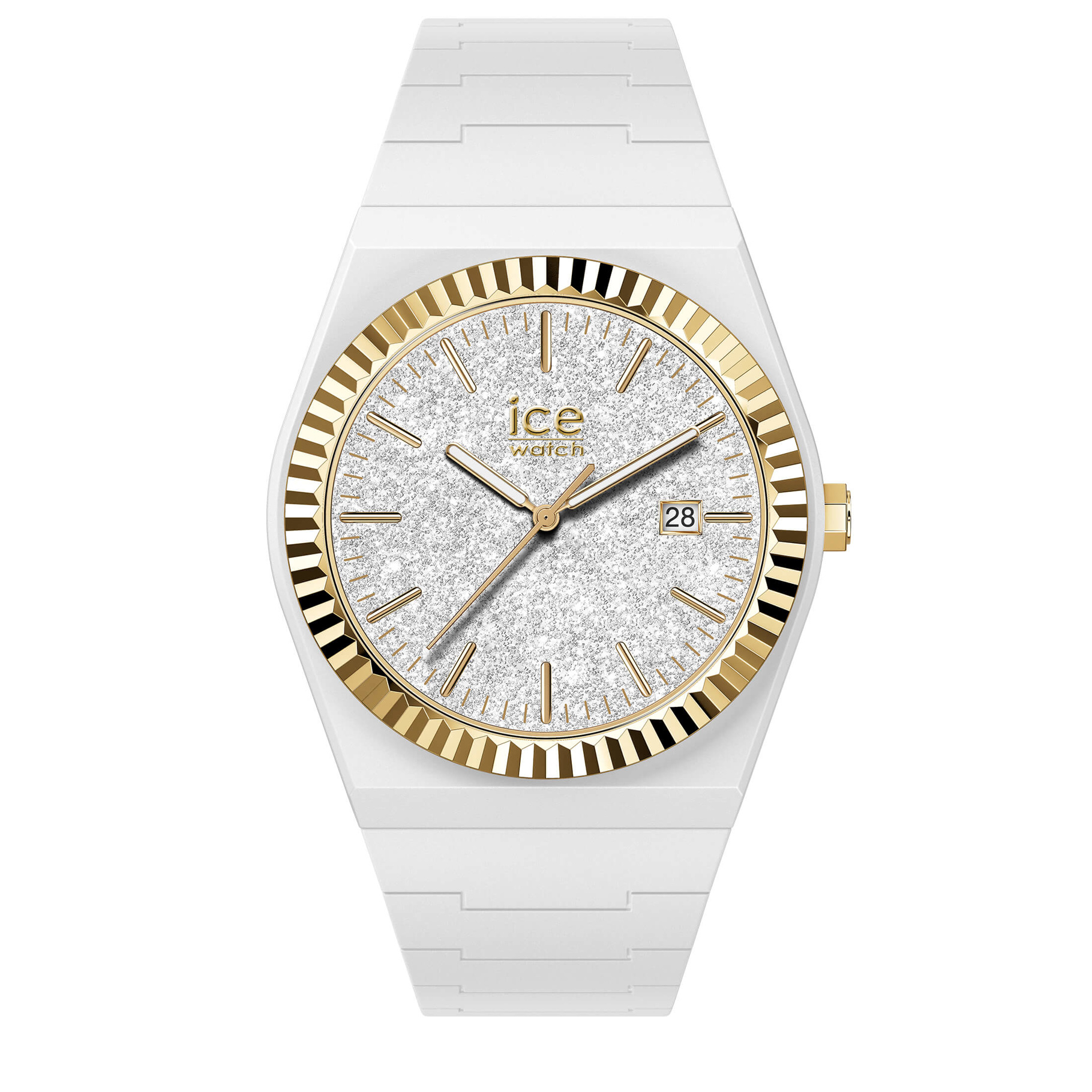 Ice Watch ICE power - PW1 - White glitter GD - 36mm - 3H+D