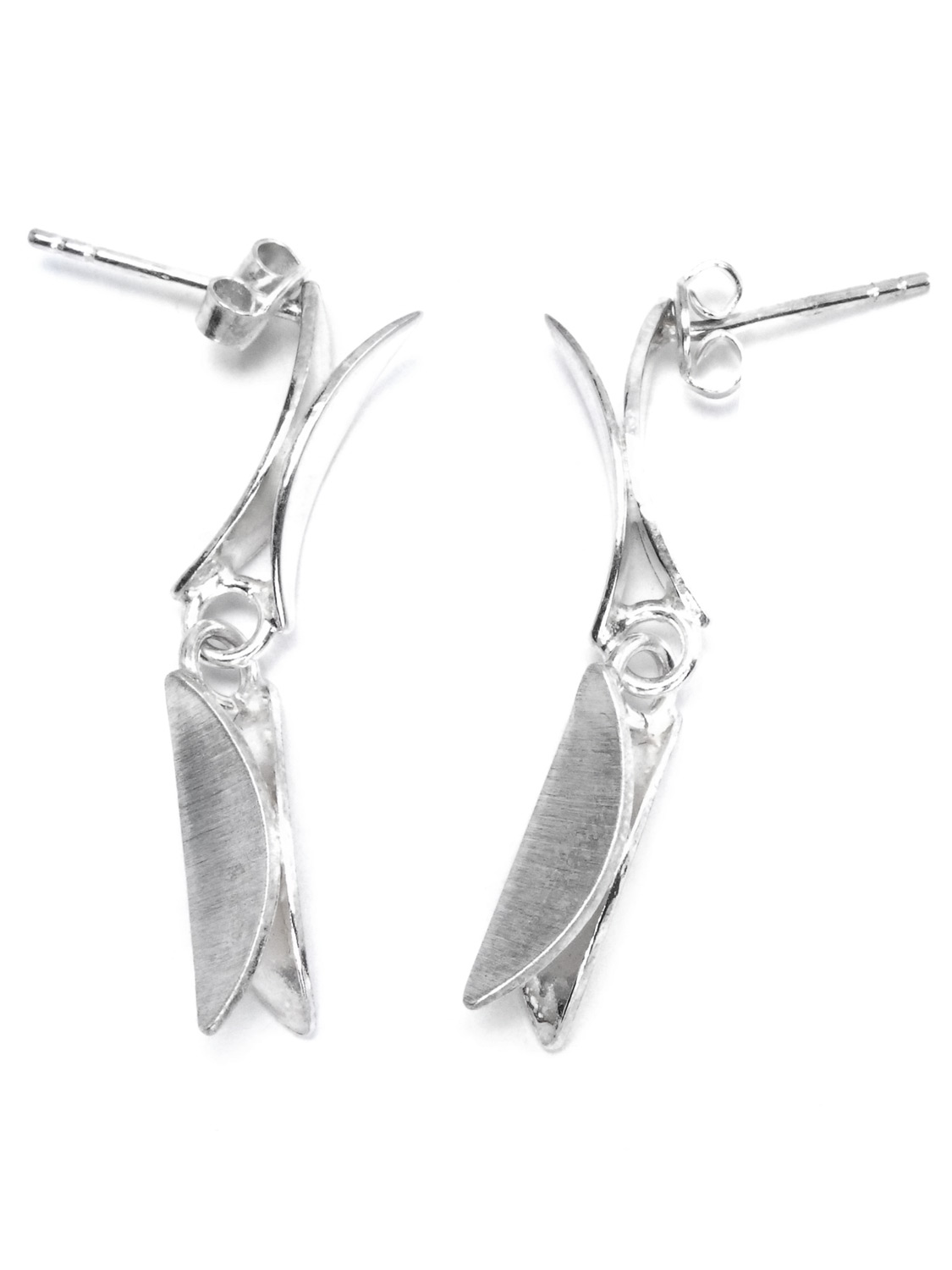 Damen Ohrhänger 925/ Silber ca 4 cm Damen Ohrhänger 925/ Silber ca 4 cm