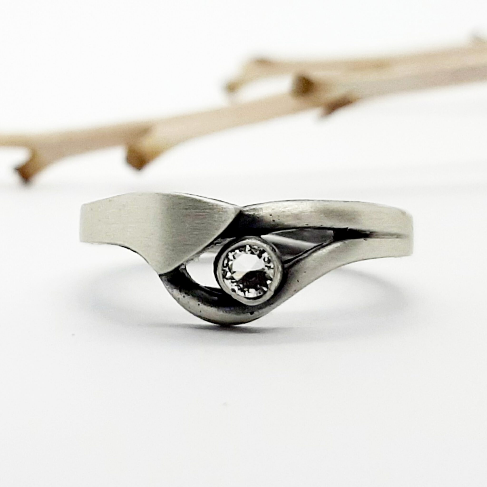 Nordform Bandring 6mm Silber