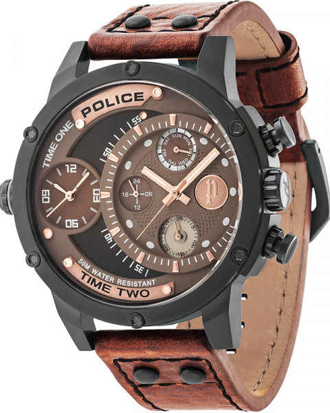 Police Herren-Armbanduhr Adder Analog