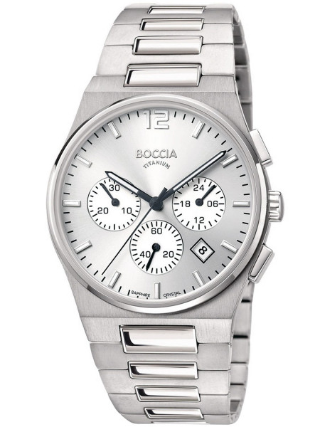 Boccia Herrenuhr Chronograph Titan 3741-01