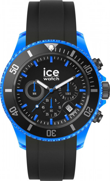 Ice-Watch 019844 Herren-Armbanduhr ICE Chrono XL Schwarz/Blau